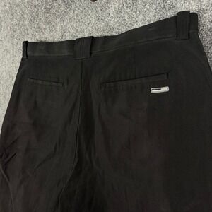 PGA Tour Tech‎ Zone Men's Black Golf Shorts Size 38 Polyester Blend Pockets